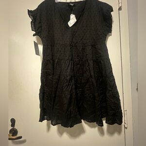 NWT Swiss dot swing dress